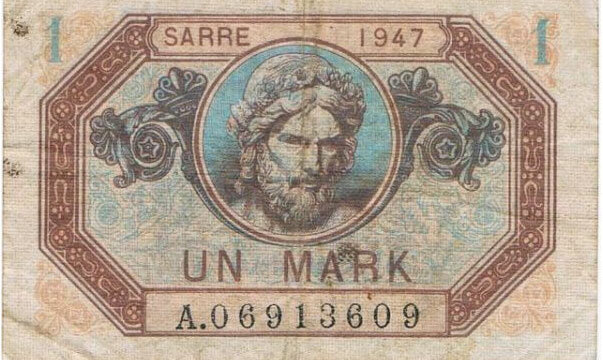 1 Mark Sarre type 1947