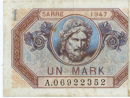 1 Mark Sarre type 1947