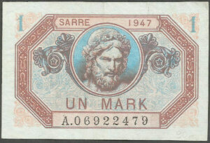 1 Mark Sarre type 1947