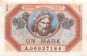 1 Mark Sarre type 1947