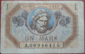 1 Mark Sarre type 1947