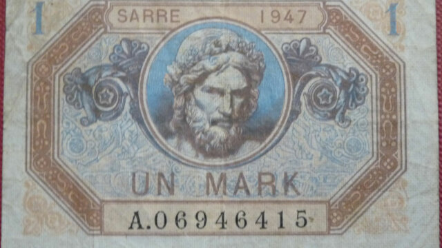 1 Mark Sarre type 1947