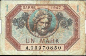 1 Mark Sarre type 1947