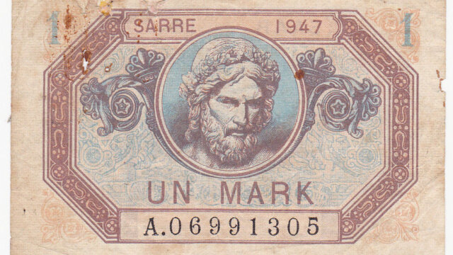 1 Mark Sarre type 1947