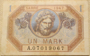 1 Mark Sarre type 1947