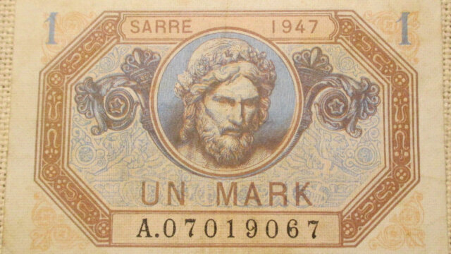 1 Mark Sarre type 1947