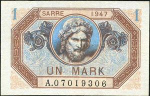 1 Mark Sarre type 1947