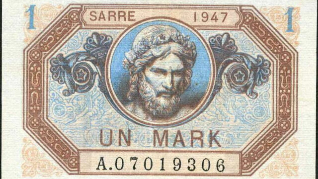 1 Mark Sarre type 1947