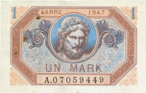 1 Mark Sarre type 1947