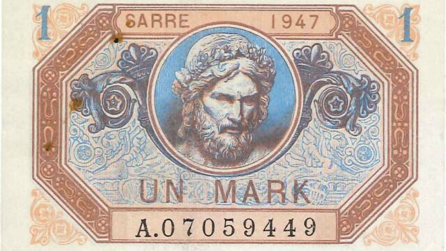 1 Mark Sarre type 1947