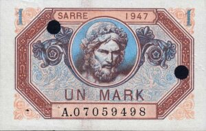 1 Mark Sarre type 1947