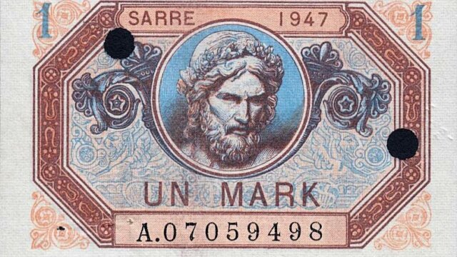 1 Mark Sarre type 1947