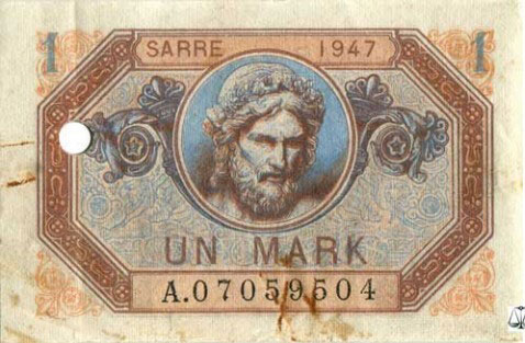 1 Mark Sarre type 1947