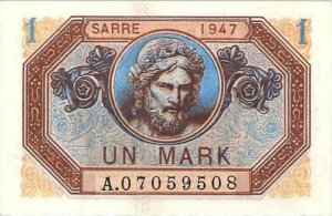 1 Mark Sarre type 1947