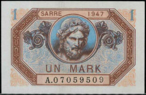 1 Mark Sarre type 1947