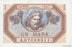 1 Mark Sarre type 1947