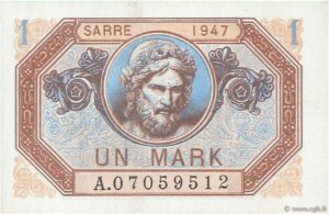 1 Mark Sarre type 1947