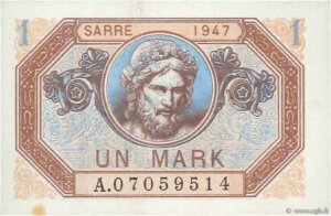 1 Mark Sarre type 1947