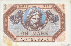 1 Mark Sarre type 1947