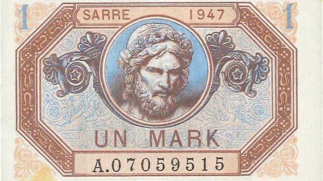 1 Mark Sarre type 1947