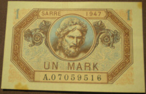 1 Mark Sarre type 1947