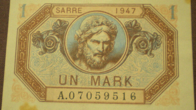 1 Mark Sarre type 1947