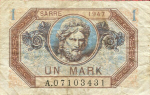 1 Mark Sarre type 1947