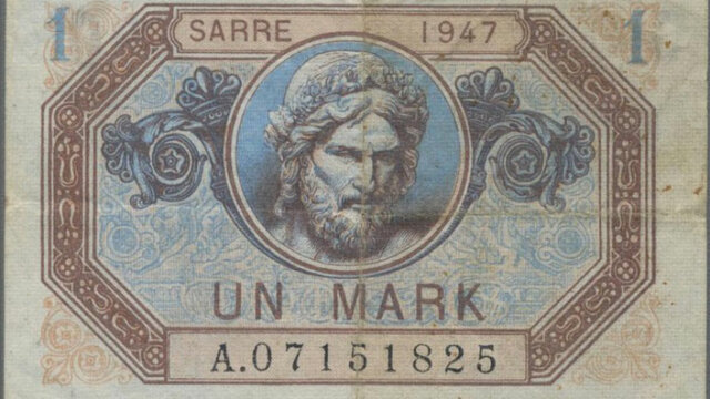 1 Mark Sarre type 1947