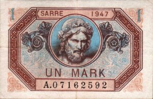 1 Mark Sarre type 1947