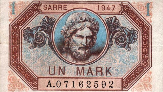 1 Mark Sarre type 1947