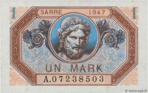 1 Mark Sarre type 1947