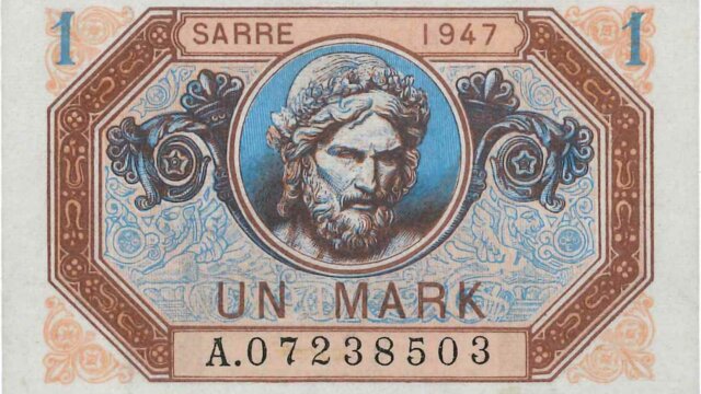 1 Mark Sarre type 1947