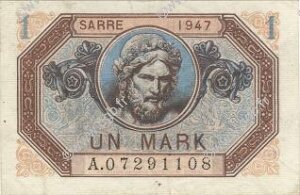 1 Mark Sarre type 1947