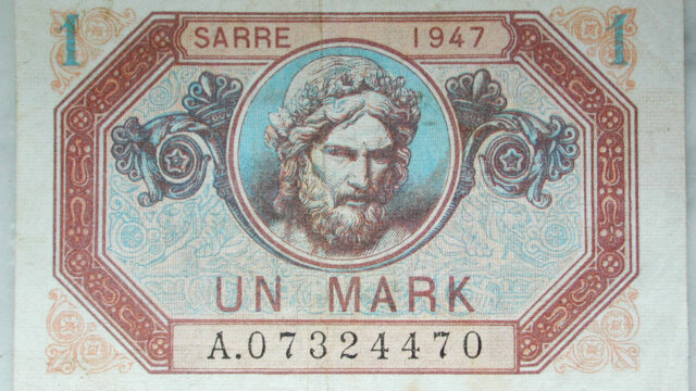 1 Mark Sarre type 1947