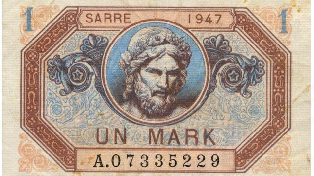 1 Mark Sarre type 1947