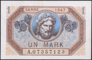 1 Mark Sarre type 1947