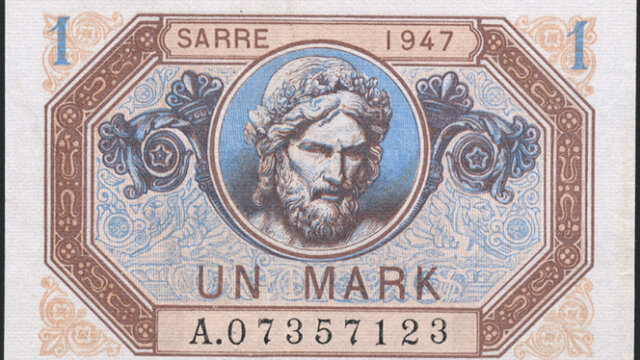 1 Mark Sarre type 1947