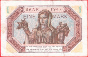 1 Mark Sarre type 1947