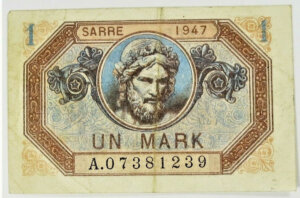 1 Mark Sarre type 1947