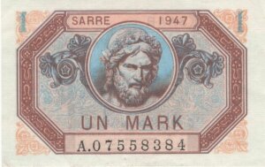 1 Mark Sarre type 1947