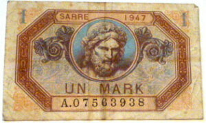 1 Mark Sarre type 1947