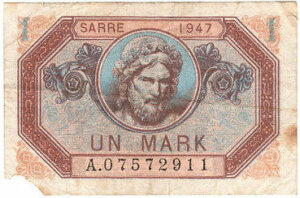 1 Mark Sarre type 1947