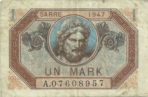 1 Mark Sarre type 1947