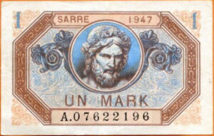 1 Mark Sarre type 1947