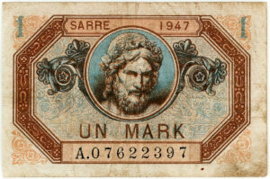 1 Mark Sarre type 1947