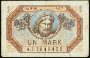 1 Mark Sarre type 1947