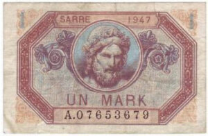 1 Mark Sarre type 1947