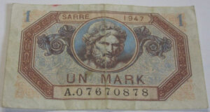 1 Mark Sarre type 1947