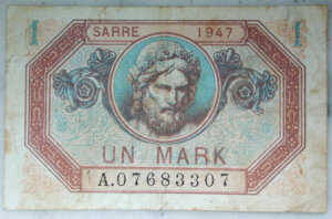 1 Mark Sarre type 1947