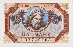 1 Mark Sarre type 1947